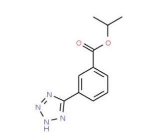 isopropyl 3-(2H-tetrazol-5-yl)benzoate - chemical structure image