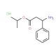 isopropyl 3-amino-3-phenylpropanoate hydrochloride (CAS 100369-82-2) - chemical structure image