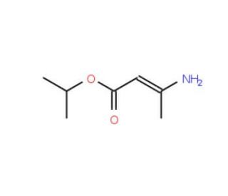 Isopropyl 3-Aminocrotonate (CAS 14205-46-0) - chemical structure image