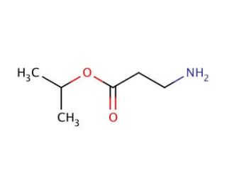 isopropyl 3-aminopropanoate - chemical structure image