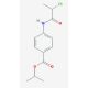 isopropyl 4-[(2-chloropropanoyl)amino]benzoate - chemical structure image