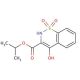 Isopropyl 4-Hydroxy-2H-1,2-benzothiazine-3-carboxylate 1,1-Dioxide (CAS 76508-35-5) - chemical structure image