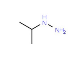 Isopropyl-hydrazine (CAS 2257-52-5) - chemical structure image