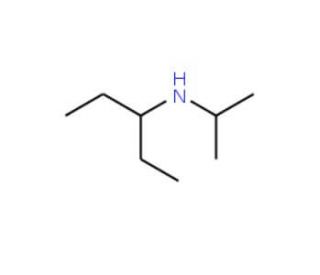 Isopropyl-pentan-3-yl-amine (CAS 891781-88-7) - chemical structure image