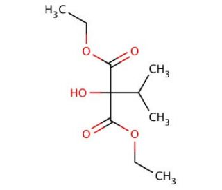 Isopropyl-tartronic Acid Diethyl Ester - chemical structure image