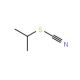 Isopropyl thiocyanate (CAS 625-59-2) - chemical structure image