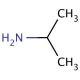 Isopropylamine (CAS 75-31-0) - chemical structure image