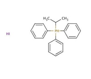 Isopropyltriphenylphosphonium iodide (CAS 24470-78-8) - chemical structure image