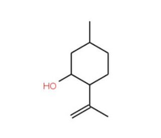 Isopulegol, mixture of isomers (CAS 7786-67-6) - chemical structure image