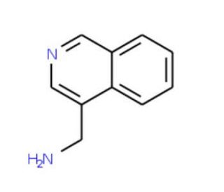 (Isoquinolin-4-yl)methanamine (CAS 58123-56-1) - chemical structure image