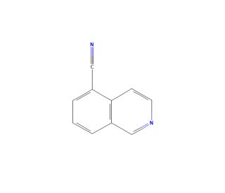 Isoquinoline-5-carbonitrile (CAS 27655-41-0) - chemical structure image