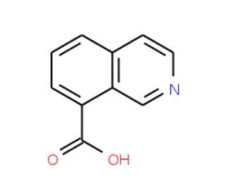 Isoquinoline-8-carboxylic acid (CAS 61563-43-7) - chemical structure image