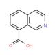 Isoquinoline-8-carboxylic acid (CAS 61563-43-7) - chemical structure image