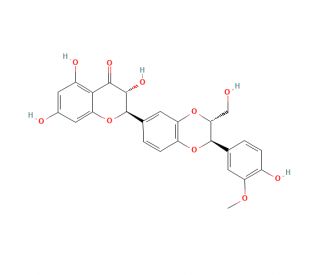 Isosilybin A (CAS 142796-21-2) - chemical structure image