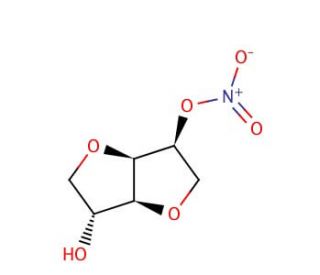 Isosorbide 2-Nitrate (CAS 16106-20-0) - chemical structure image