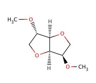 Isosorbide dimethyl ether (CAS 5306-85-4) - chemical structure image