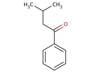 Isovalerophenone (CAS 582-62-7) - chemical structure image