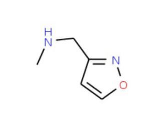 Isoxazol-3-ylmethyl-methylamine (CAS 297172-17-9) - chemical structure image