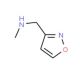 Isoxazol-3-ylmethyl-methylamine (CAS 297172-17-9) - chemical structure image