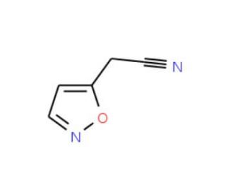 isoxazol-5-ylacetonitrile (CAS 854137-77-2) - chemical structure image