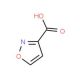 Isoxazole-3-carboxylic acid (CAS 3209-71-0) - chemical structure image