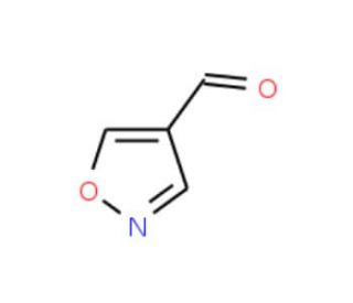 Isoxazole-4-carbaldehyde (CAS 65373-53-7) - chemical structure image