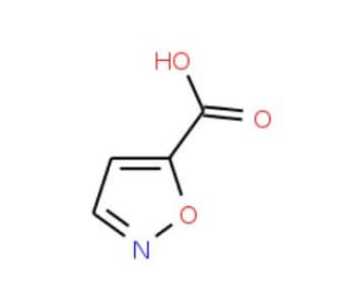 Isoxazole-5-carboxylic acid (CAS 21169-71-1) - chemical structure image