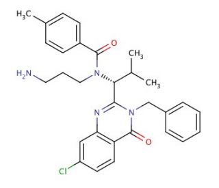 Ispinesib (CAS 336113-53-2) - chemical structure image