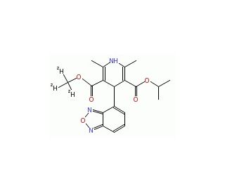 Isradipine-d3 - chemical structure image