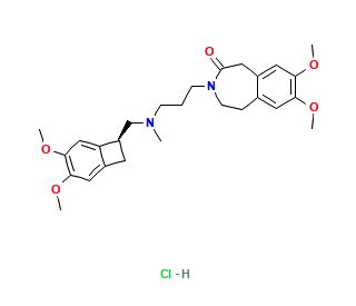 Ivabradine (CAS 155974-00-8) - chemical structure image