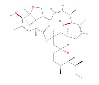 Ivermectin B1 Aglycon - chemical structure image