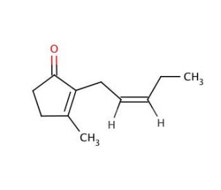 Jasmone (CAS 488-10-8) - chemical structure image