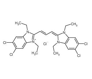 JC-1 chloride (CAS 3520-43-2 (free base)) - chemical structure image