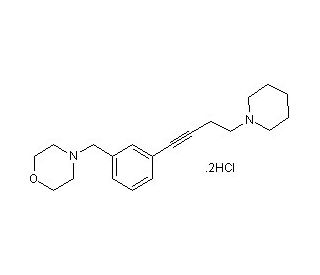 JNJ 10181457 dihydrochloride (CAS 544707-19-9) - chemical structure image