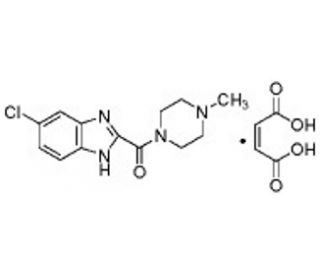 JNJ 10191584 maleate (CAS 869497-75-6) - chemical structure image