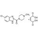 JNJ 10191584 maleate (CAS 869497-75-6) - chemical structure image