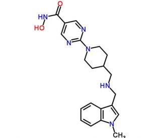 JNJ-26481585 (CAS 875320-29-9) - chemical structure image
