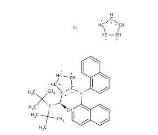 Josiphos SL-J216-2 (CAS 849924-44-3) - chemical structure image