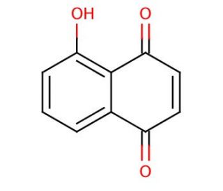 Juglone (CAS 481-39-0) - chemical structure image