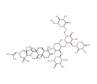 Jujuboside A (CAS 55466-04-1) - chemical structure image