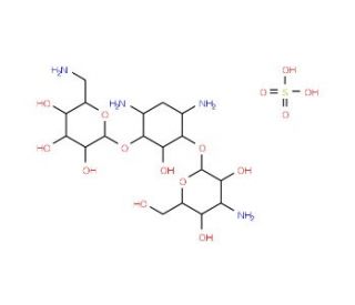 Kanamycin A sulfate (CAS 25389-94-0) - chemical structure image