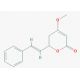 Kavain (±) (CAS 500-64-1) - chemical structure image