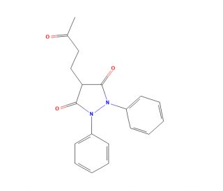 Kebuzone - chemical structure image