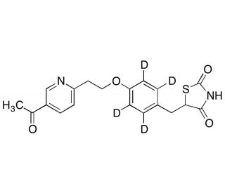 Keto pioglitazone-d4 (M-III) - chemical structure image