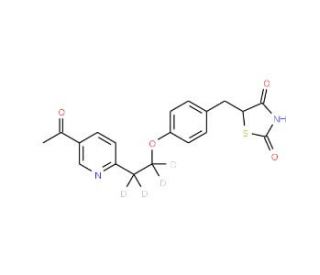 Keto Pioglitazone-d4 (M-III-d4) - chemical structure image