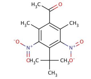 Ketone Moschus (CAS 81-14-1) - chemical structure image