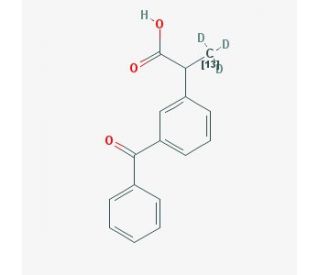 Ketoprofen-13CD3 - chemical structure image