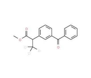 Ketoprofen-13CD3 Methyl Ester&#0; - chemical structure image