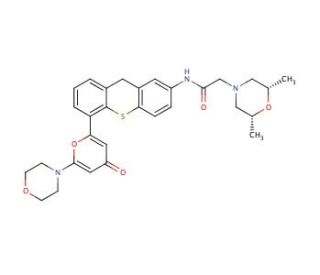 KU 60019 (CAS 925701-46-8) - chemical structure image