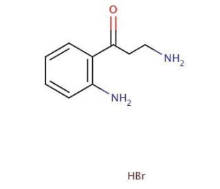 Kynuramine dihydrobromide (CAS 304-47-2) - chemical structure image